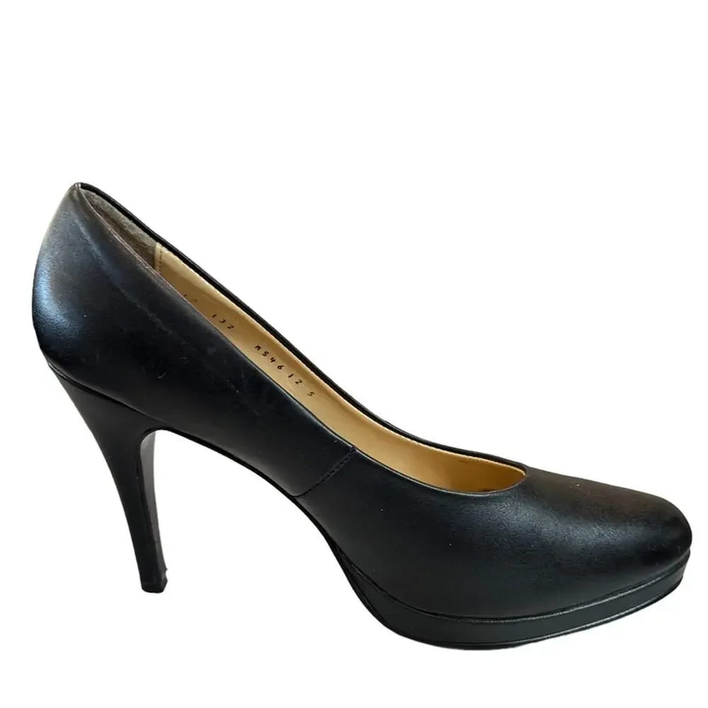 Rsvp McCall black leather pumps‎ made on Mexico 4” heel Size 10 - Picture 7 of 13
